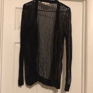 Loft long sleeve black sweater